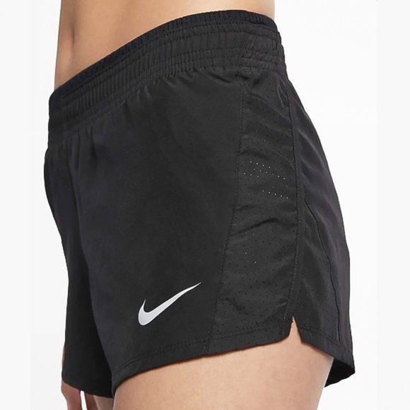Nike Pants - Nike 10K Brief Lined Running Shorts 895863-010 Black Standard Fit Coupe Size L